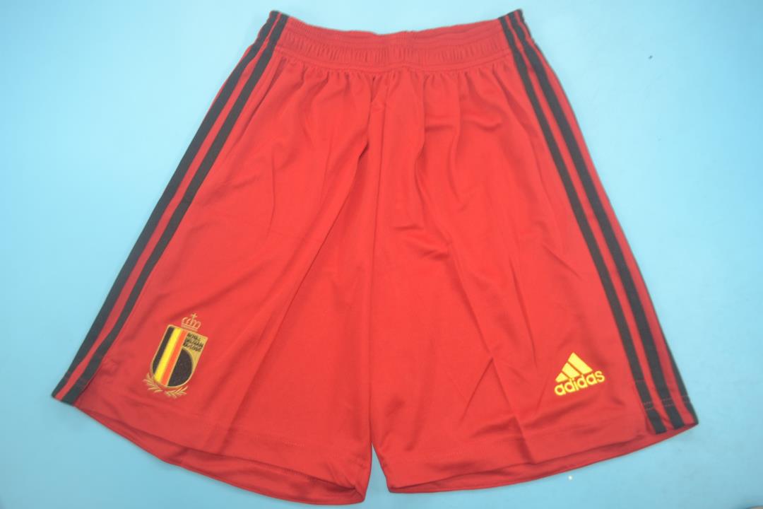 AAA Quality Belgium 2020 European Cup Home Soccer Shorts